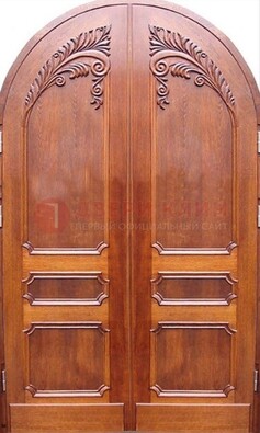 Металлическая арочная дверь ДА-9 в салон красоты в Луховицах