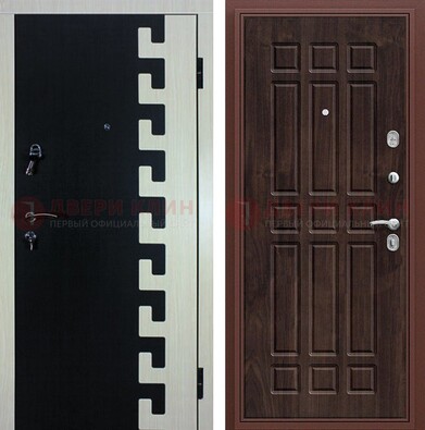 Стальная дверь с МДФ панелями в квартиру ДМ-367 в Севастополе