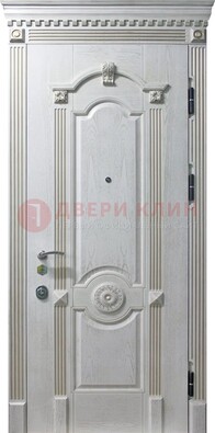 Белая дверь с МДФ ДМ-525 в Луховицах