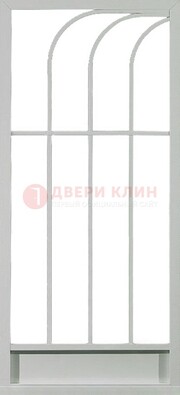 Современная железная решетчатая дверь ДР-39 в Омске