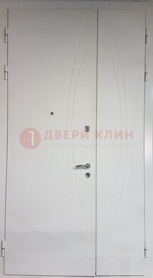 Белая тамбурная дверь ДТМ-31 в Луховицах