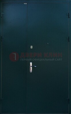 Черная тамбурная дверь ДТМ-36 в Луховицах