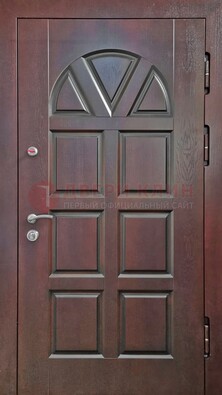 Уличная стальная дверь с виноритом ДВТ-166 в Луховицах