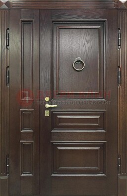 Полуторная металлическая дверь с виноритом ДВТ-253 в Луховицах
